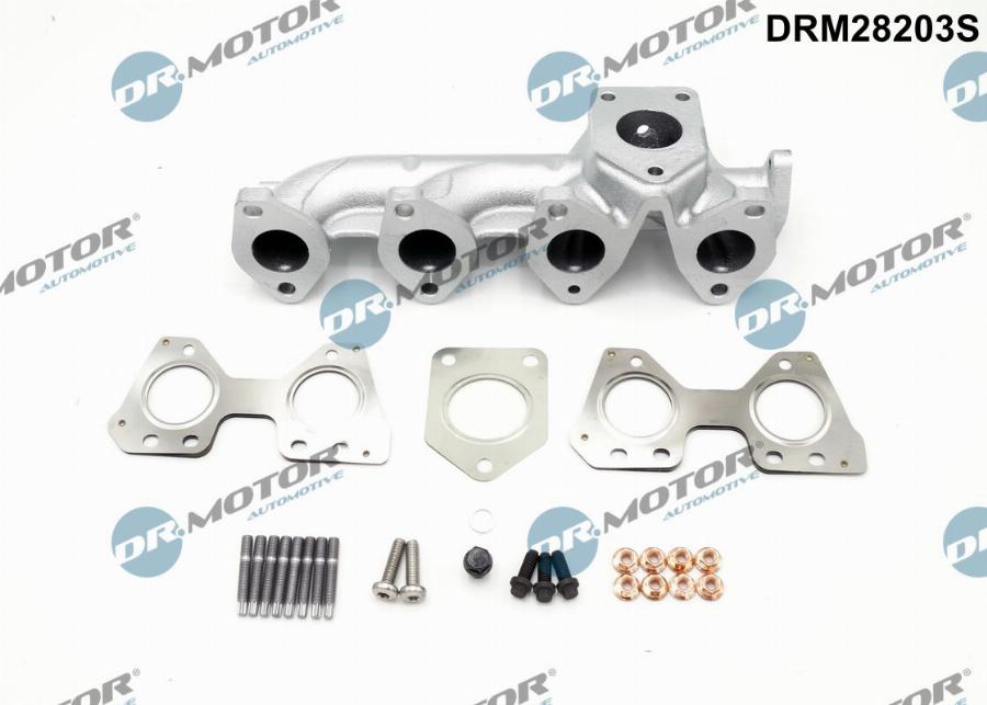 Dr.Motor Automotive DRM28203S - Collecteur, système d'échappement cwaw.fr