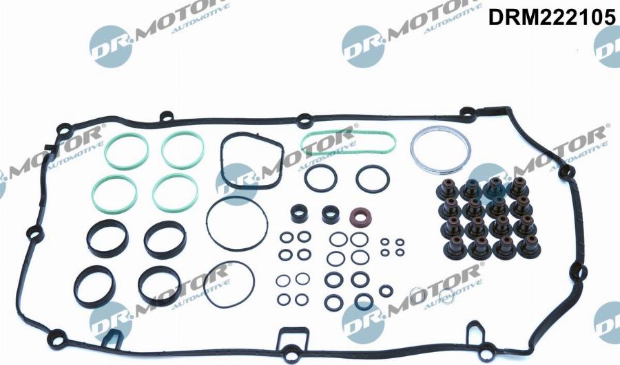 Dr.Motor Automotive DRM222105 - Jeu de joints d'étanchéité, couvercle de culasse cwaw.fr