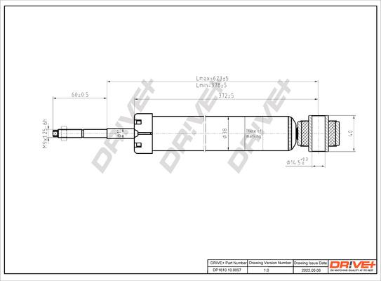 Dr!ve+ DP1610.10.0097 - Amortisseur cwaw.fr