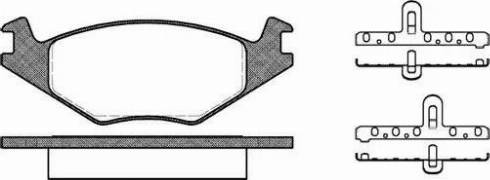 Dr!ve+ DP1010.10.0948 - Kit de plaquettes de frein, frein à disque cwaw.fr