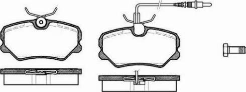 Dr!ve+ DP1010.10.0951 - Kit de plaquettes de frein, frein à disque cwaw.fr