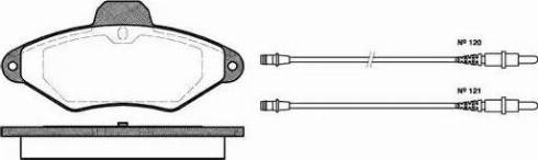 Dr!ve+ DP1010.10.0967 - Kit de plaquettes de frein, frein à disque cwaw.fr