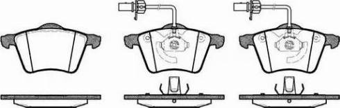 Dr!ve+ DP1010.10.0914 - Kit de plaquettes de frein, frein à disque cwaw.fr