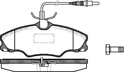 Dr!ve+ DP1010.10.0988 - Kit de plaquettes de frein, frein à disque cwaw.fr