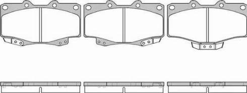 Dr!ve+ DP1010.10.0975 - Kit de plaquettes de frein, frein à disque cwaw.fr