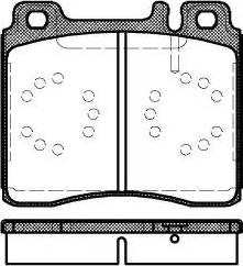 Dr!ve+ DP1010.10.0973 - Kit de plaquettes de frein, frein à disque cwaw.fr