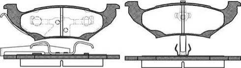 Dr!ve+ DP1010.10.0449 - Kit de plaquettes de frein, frein à disque cwaw.fr