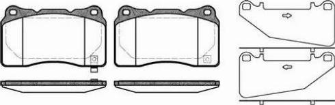 Dr!ve+ DP1010.10.0445 - Kit de plaquettes de frein, frein à disque cwaw.fr