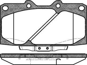 Dr!ve+ DP1010.10.0406 - Kit de plaquettes de frein, frein à disque cwaw.fr