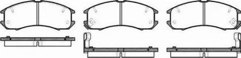 Dr!ve+ DP1010.10.0481 - Kit de plaquettes de frein, frein à disque cwaw.fr