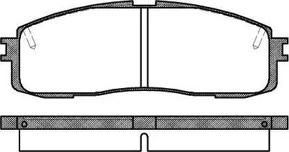 Dr!ve+ DP1010.10.0546 - Kit de plaquettes de frein, frein à disque cwaw.fr