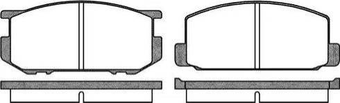 Dr!ve+ DP1010.10.0548 - Kit de plaquettes de frein, frein à disque cwaw.fr