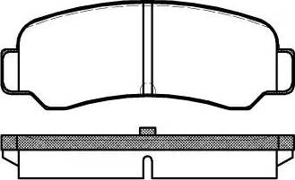 Dr!ve+ DP1010.10.0566 - Kit de plaquettes de frein, frein à disque cwaw.fr