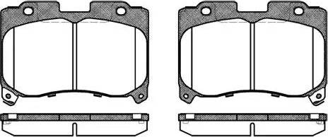 Dr!ve+ DP1010.10.0561 - Kit de plaquettes de frein, frein à disque cwaw.fr