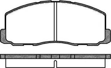 Dr!ve+ DP1010.10.0562 - Kit de plaquettes de frein, frein à disque cwaw.fr