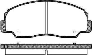 Dr!ve+ DP1010.10.0587 - Kit de plaquettes de frein, frein à disque cwaw.fr