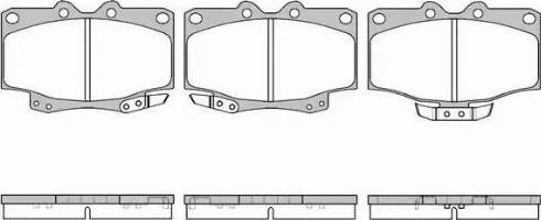 Dr!ve+ DP1010.10.0523 - Kit de plaquettes de frein, frein à disque cwaw.fr