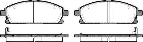 Dr!ve+ DP1010.10.0579 - Kit de plaquettes de frein, frein à disque cwaw.fr