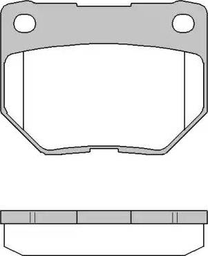 Dr!ve+ DP1010.10.0575 - Kit de plaquettes de frein, frein à disque cwaw.fr