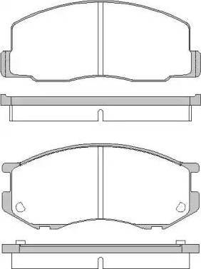 Dr!ve+ DP1010.10.0577 - Kit de plaquettes de frein, frein à disque cwaw.fr