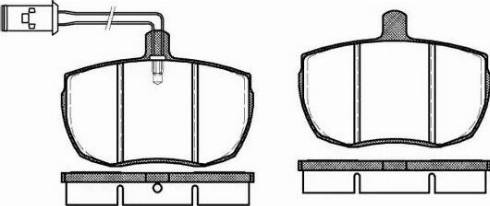 Dr!ve+ DP1010.10.0693 - Kit de plaquettes de frein, frein à disque cwaw.fr