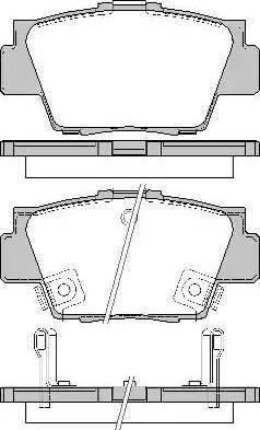 Dr!ve+ DP1010.10.0691 - Kit de plaquettes de frein, frein à disque cwaw.fr