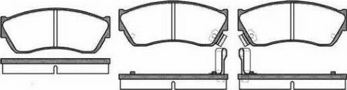 Dr!ve+ DP1010.10.0286 - Kit de plaquettes de frein, frein à disque cwaw.fr