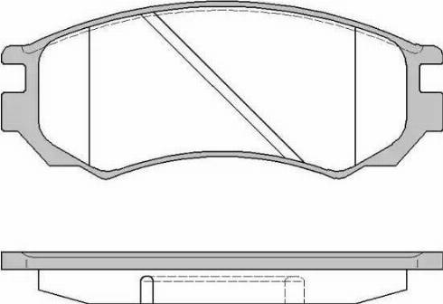 Dr!ve+ DP1010.10.0597 - Kit de plaquettes de frein, frein à disque cwaw.fr