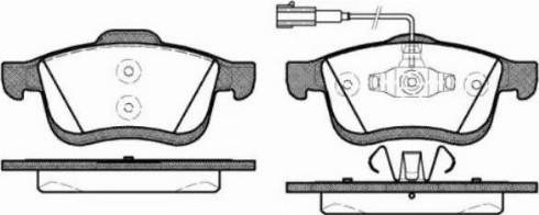 Dr!ve+ DP1010.10.0673 - Kit de plaquettes de frein, frein à disque cwaw.fr