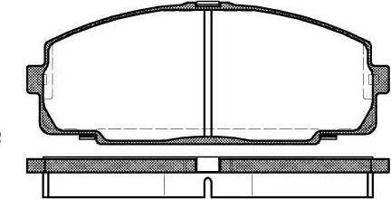 Dr!ve+ DP1010.10.0068 - Kit de plaquettes de frein, frein à disque cwaw.fr