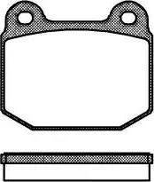 Dr!ve+ DP1010.10.0008 - Kit de plaquettes de frein, frein à disque cwaw.fr