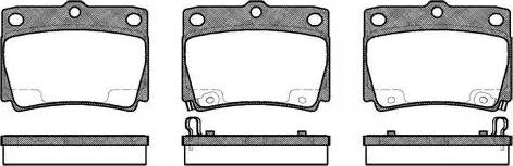 Dr!ve+ DP1010.10.0083 - Kit de plaquettes de frein, frein à disque cwaw.fr