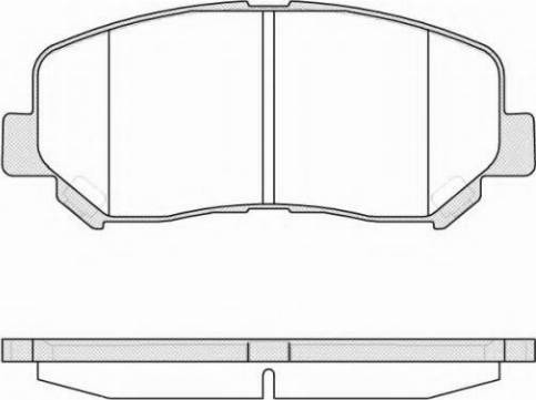 Dr!ve+ DP1010.10.0140 - Kit de plaquettes de frein, frein à disque cwaw.fr