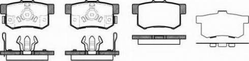 Dr!ve+ DP1010.10.0143 - Kit de plaquettes de frein, frein à disque cwaw.fr