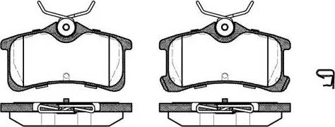 Dr!ve+ DP1010.10.0147 - Kit de plaquettes de frein, frein à disque cwaw.fr