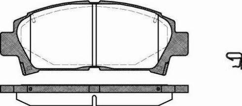 Dr!ve+ DP1010.10.0159 - Kit de plaquettes de frein, frein à disque cwaw.fr