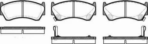 Dr!ve+ DP1010.10.0155 - Kit de plaquettes de frein, frein à disque cwaw.fr