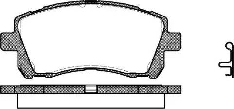 Dr!ve+ DP1010.10.0153 - Kit de plaquettes de frein, frein à disque cwaw.fr