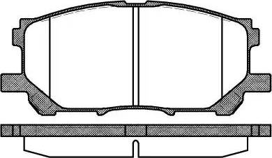 Dr!ve+ DP1010.10.0169 - Kit de plaquettes de frein, frein à disque cwaw.fr