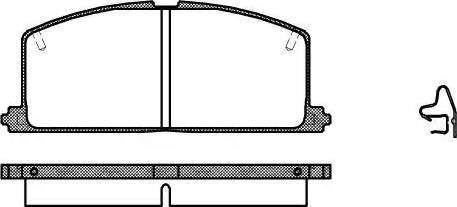 Dr!ve+ DP1010.10.0109 - Kit de plaquettes de frein, frein à disque cwaw.fr