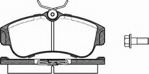 Dr!ve+ DP1010.10.0113 - Kit de plaquettes de frein, frein à disque cwaw.fr