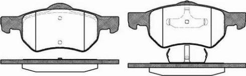 Dr!ve+ DP1010.10.0117 - Kit de plaquettes de frein, frein à disque cwaw.fr