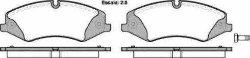 Dr!ve+ DP1010.10.0185 - Kit de plaquettes de frein, frein à disque cwaw.fr