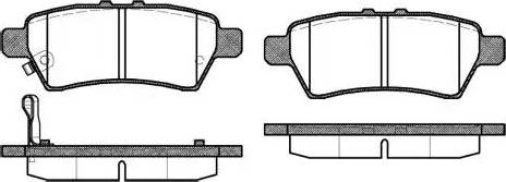 Dr!ve+ DP1010.10.0183 - Kit de plaquettes de frein, frein à disque cwaw.fr