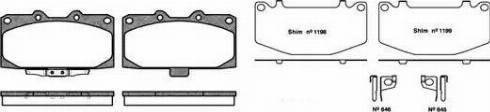 Dr!ve+ DP1010.10.0136 - Kit de plaquettes de frein, frein à disque cwaw.fr