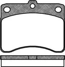 Dr!ve+ DP1010.10.0129 - Kit de plaquettes de frein, frein à disque cwaw.fr