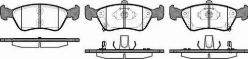 Dr!ve+ DP1010.10.0170 - Kit de plaquettes de frein, frein à disque cwaw.fr