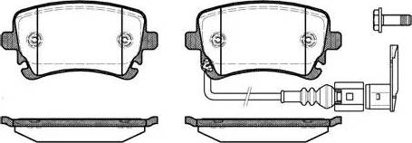 Dr!ve+ DP1010.10.0890 - Kit de plaquettes de frein, frein à disque cwaw.fr