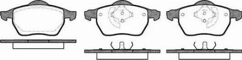 Dr!ve+ DP1010.10.0854 - Kit de plaquettes de frein, frein à disque cwaw.fr