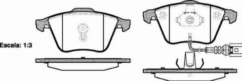 Dr!ve+ DP1010.10.0802 - Kit de plaquettes de frein, frein à disque cwaw.fr